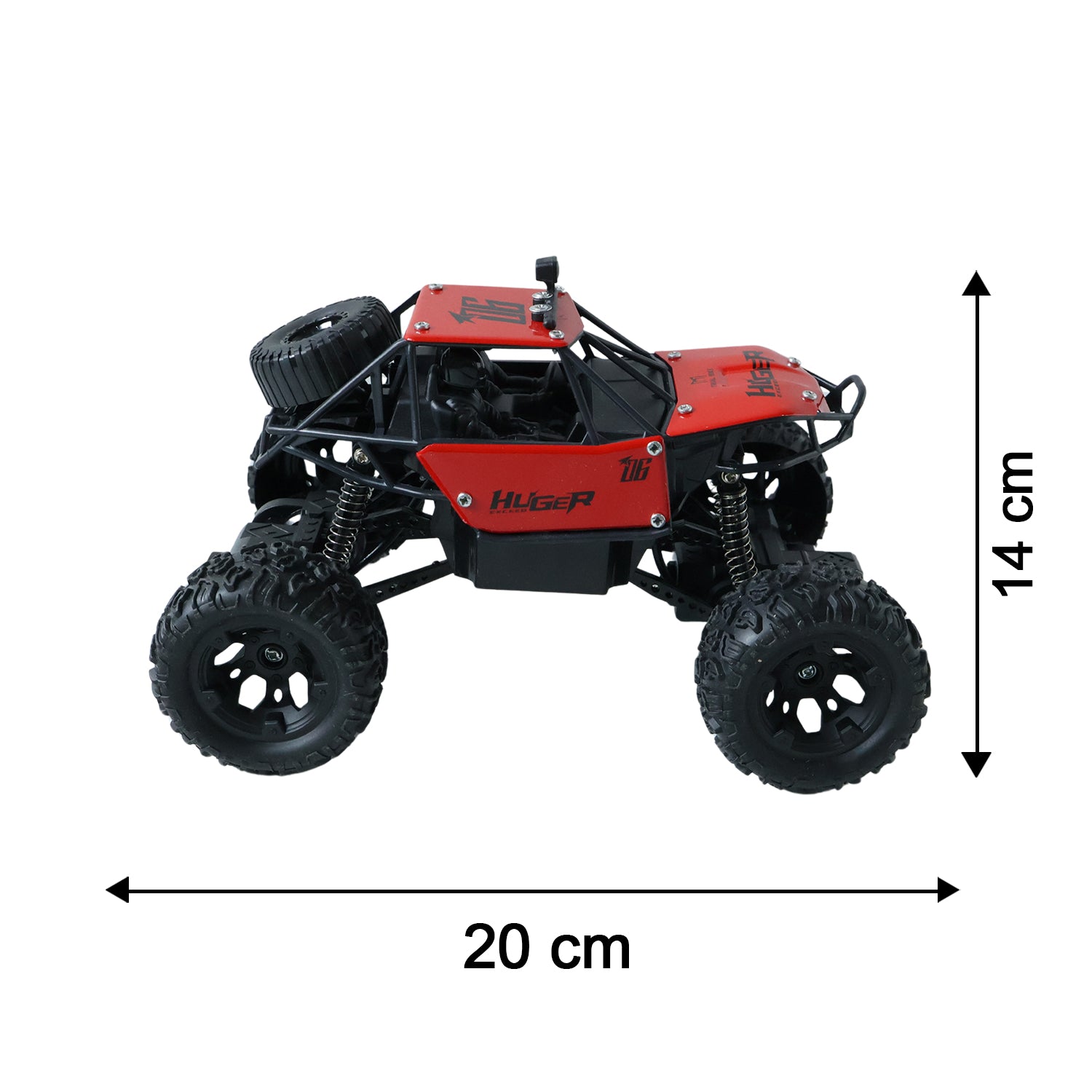 Rock Crawler Monster RC Truck All Terrain Stunt Racing Car Rechargeable Indoor Outdoor Toy Car