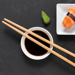 Premium Reusable Bamboo Chopsticks Set (Set of 5 Pair)