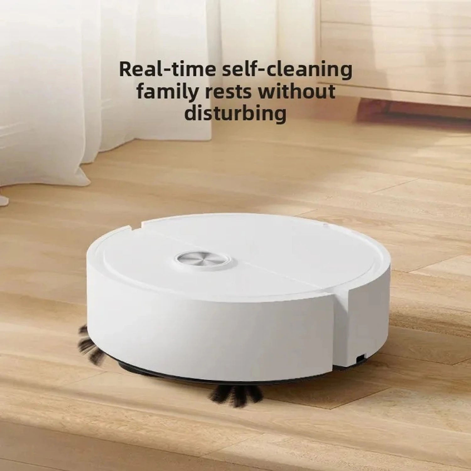 Robotic Vacuum Cleaner with Mopping Function (1 PC)