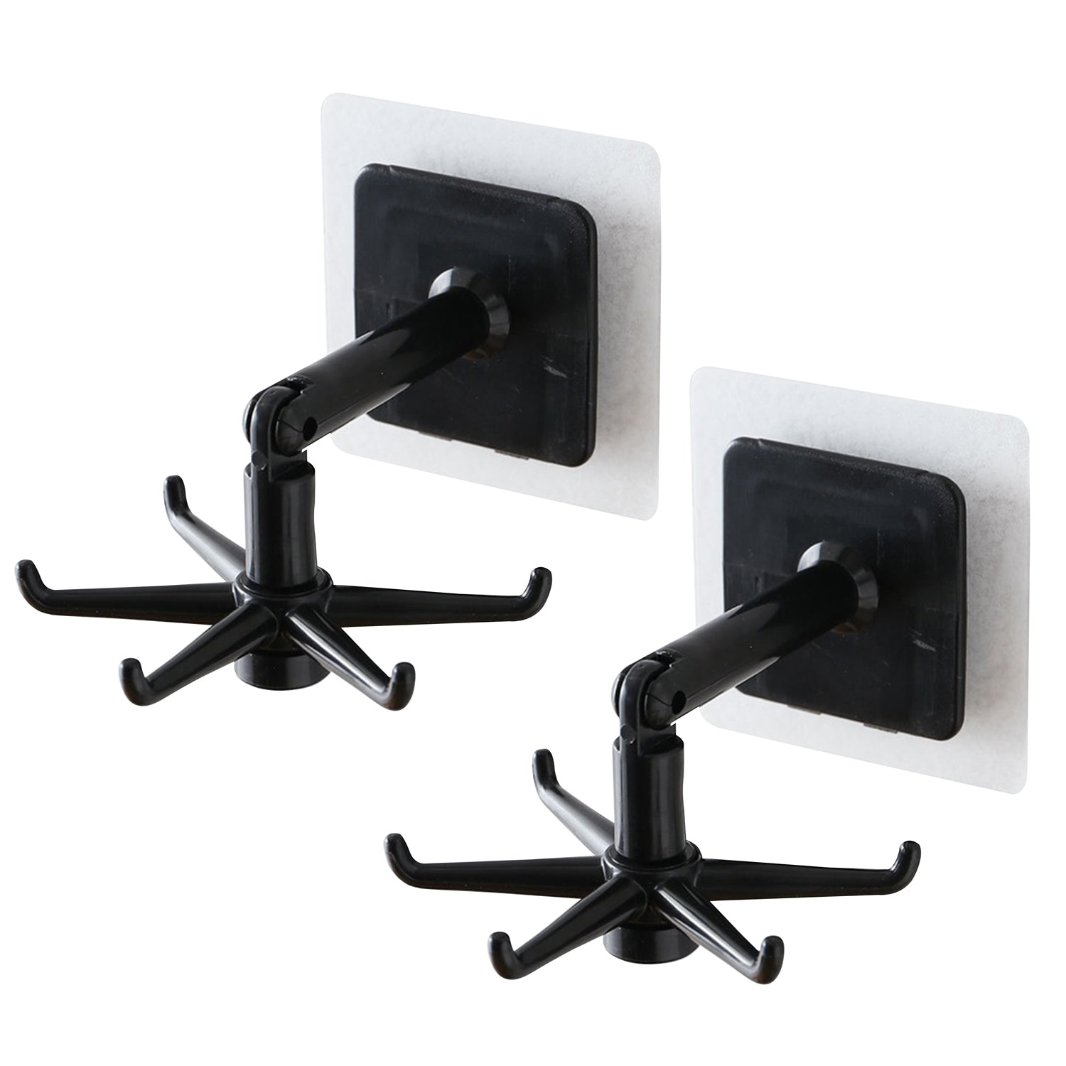 4650 360Ã‚Â° rotatable  hooks for hanging (Pack of 2) (Brown Box) DeoDap