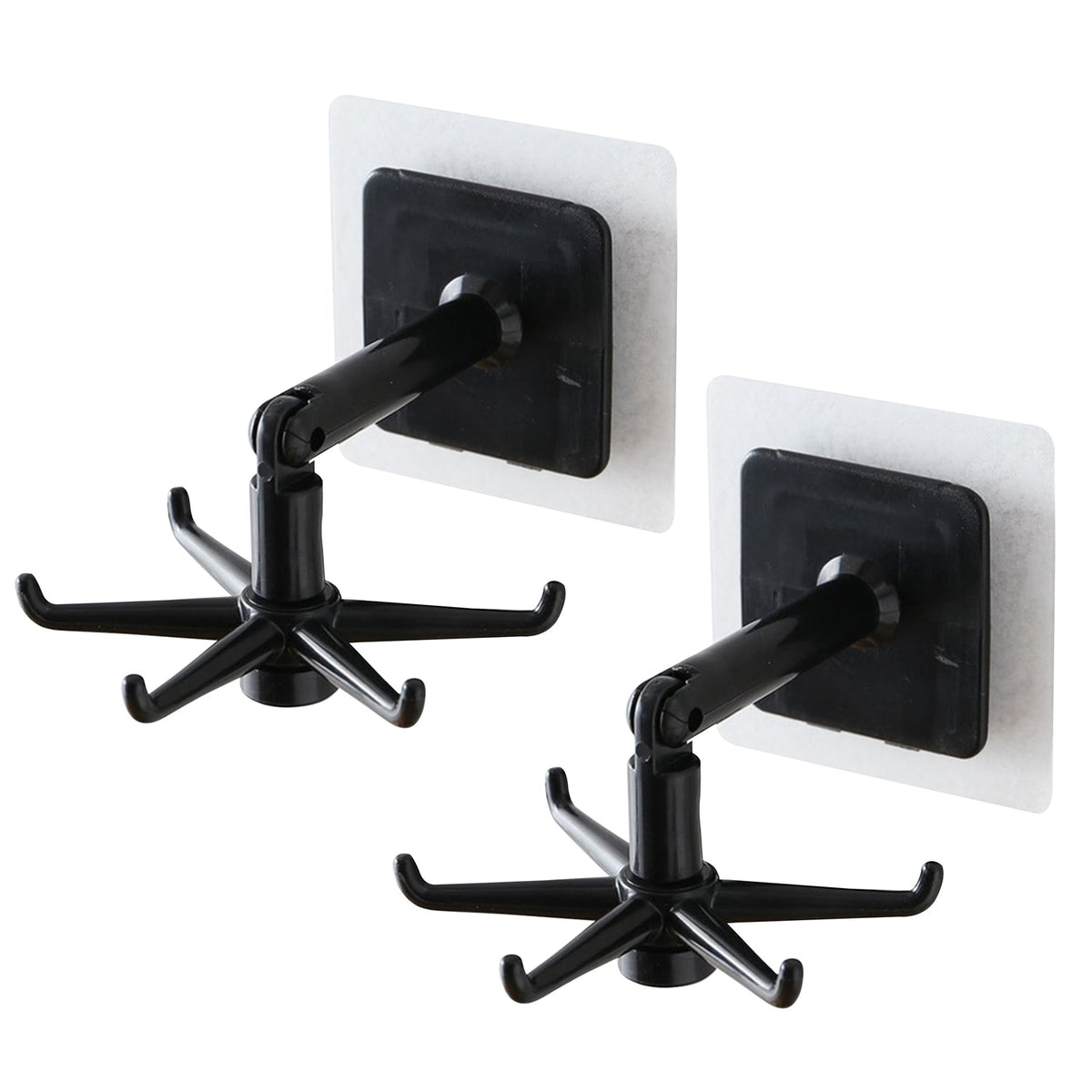 4650 360Ã‚Â° rotatable  hooks for hanging (Pack of 2) (Brown Box) DeoDap
