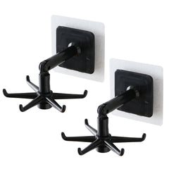 4650 360Ã‚Â° rotatable  hooks for hanging (Pack of 2) (Brown Box) DeoDap