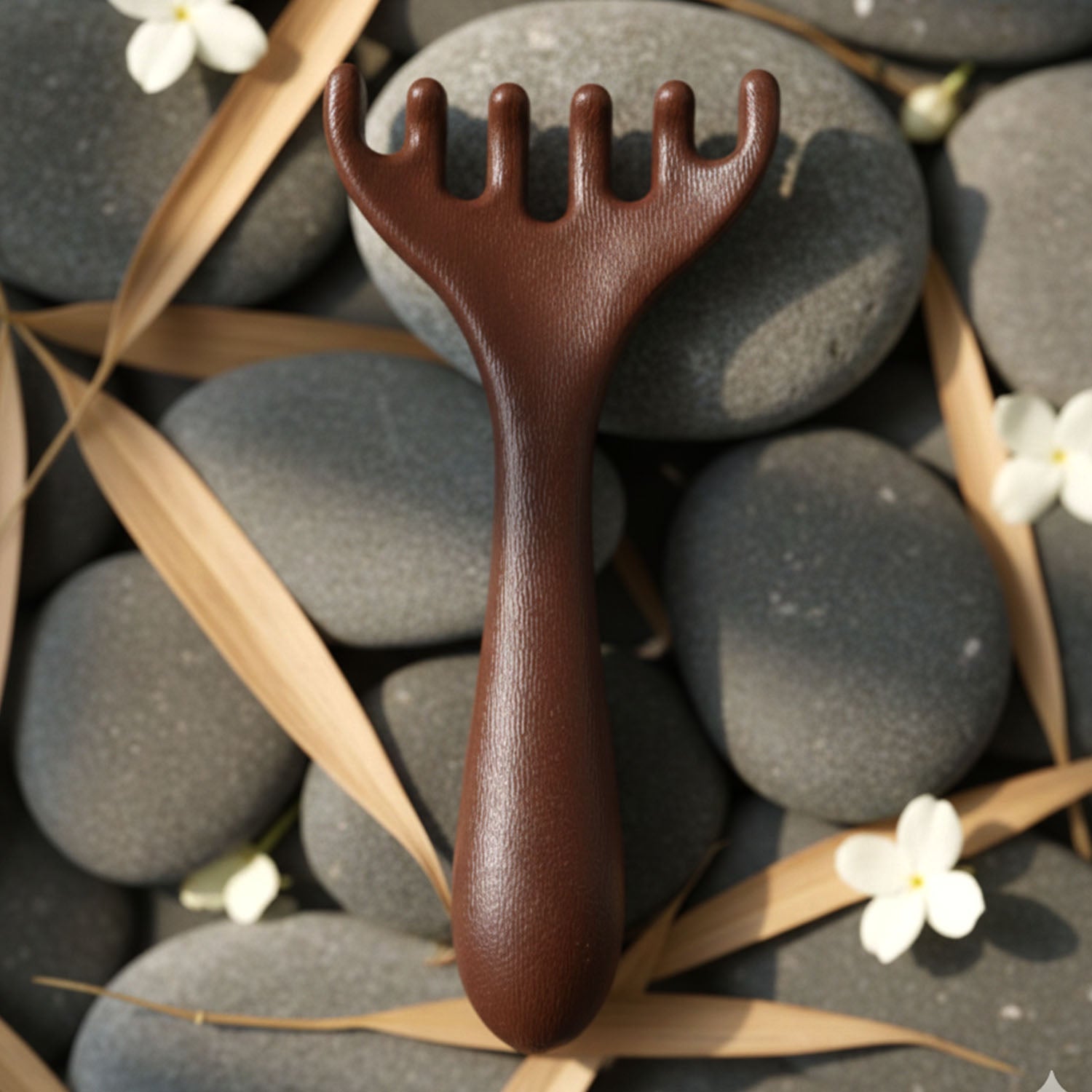 Manual Wooden Style Head & Neck Scalp Massager (1 Pc)