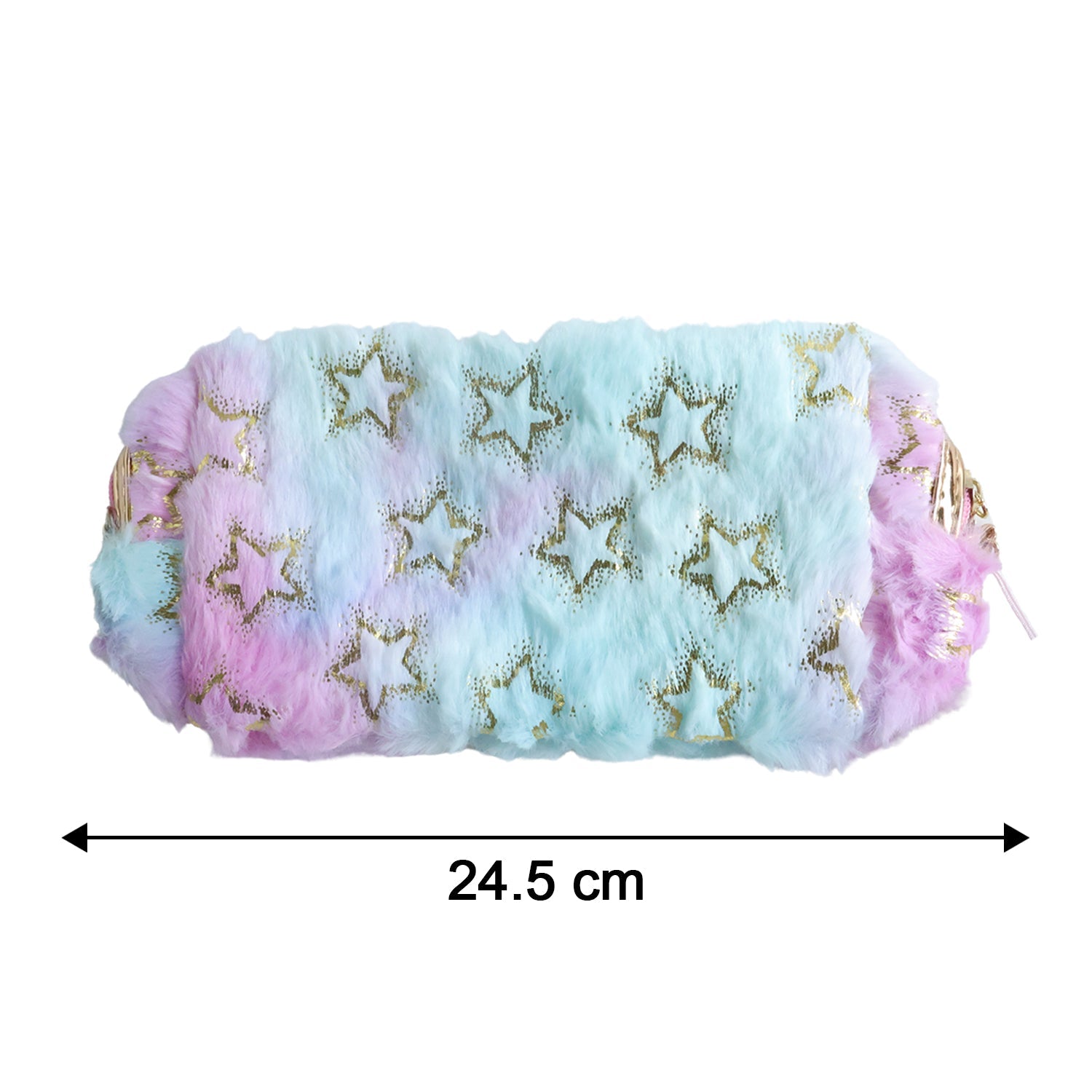 Kids Cute Cartoon Design Zipper Pouch (1 Pc, 25x12 Cm)