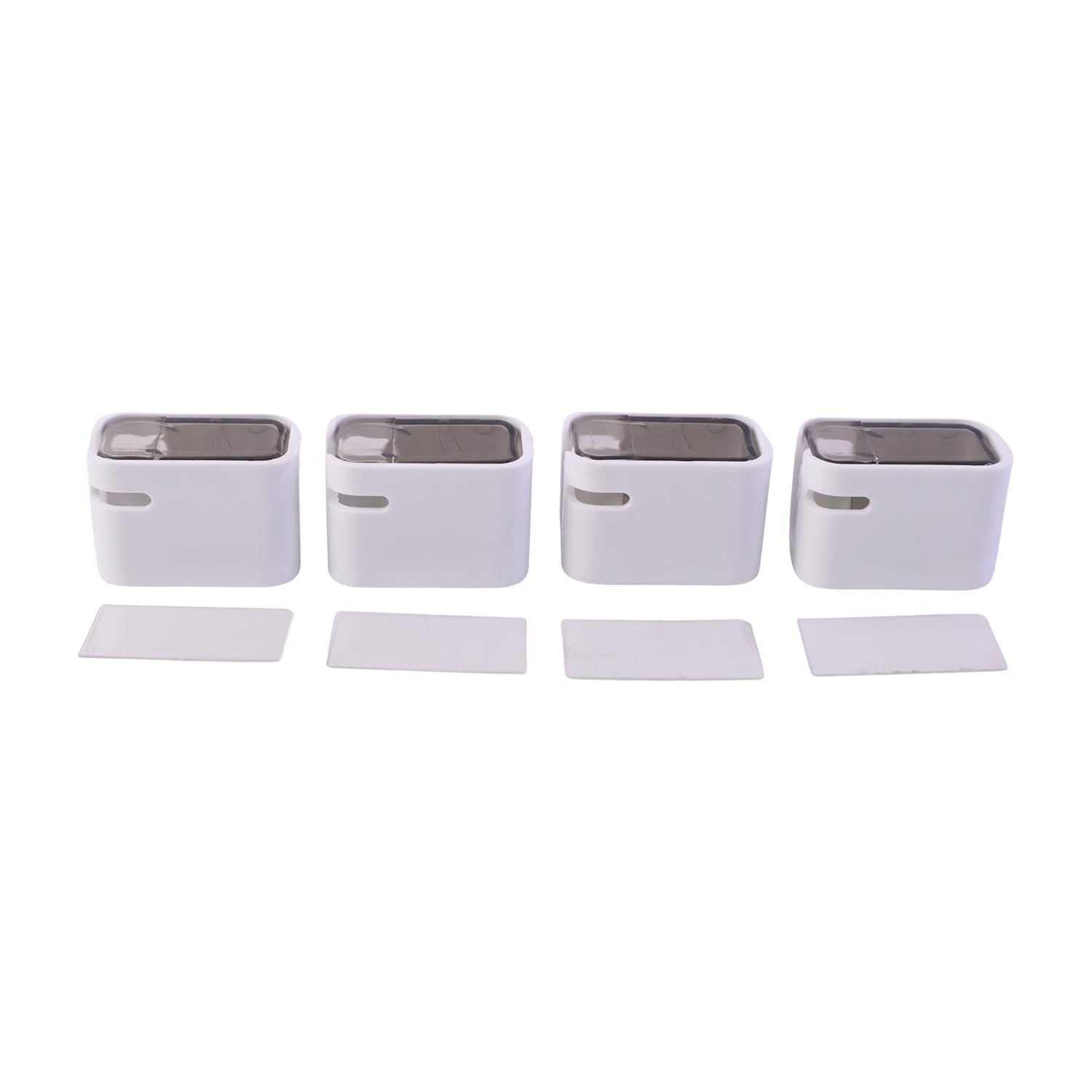 Durable white ABS material used in toothbrush holder