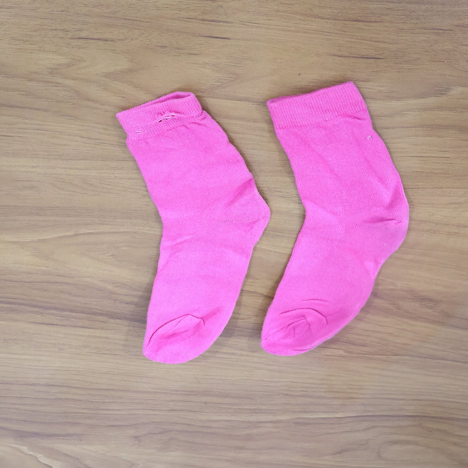 Soft Cotton Pink Socks for Women (1 Set)