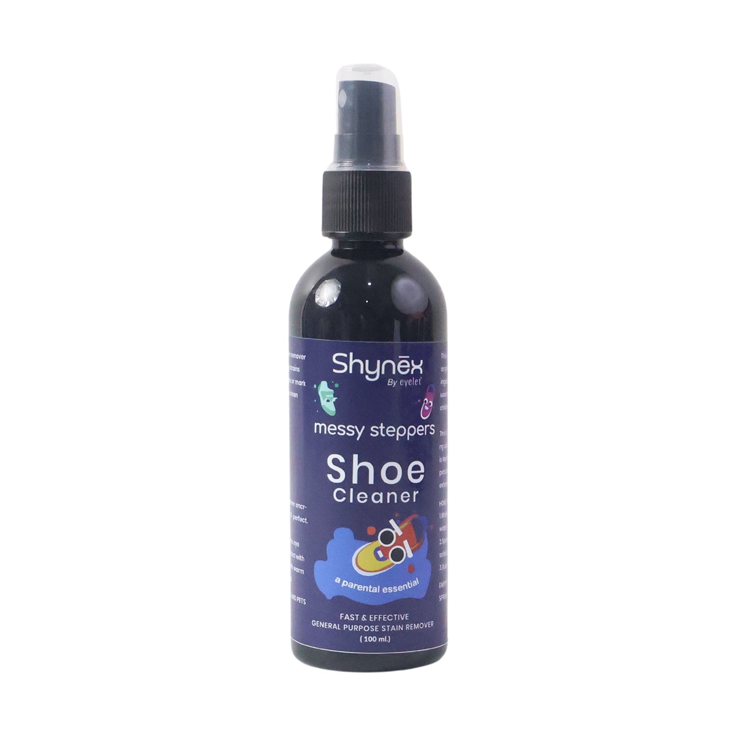 Messy Steppers Shoe Cleaner Spray cleaning canvas shoes