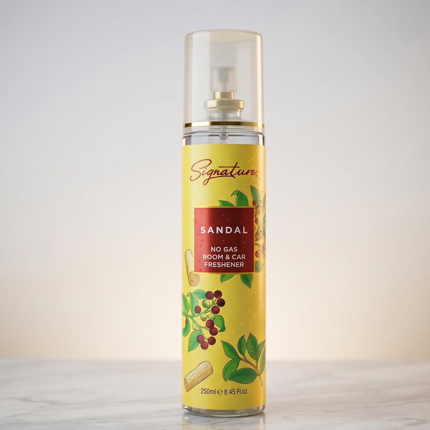 Home fragrance sandalwood spray bottle