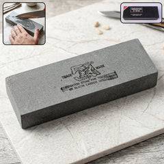 Combination knife sharpening stone, silicon carbide whetstone, B grade (1 pc)