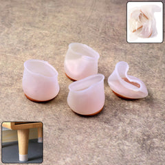 Premium Silicone Furniture Feet Pads (4 Pc Set / Mix Color)