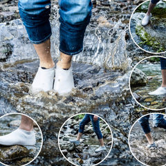 Reusable non slip shoe cover