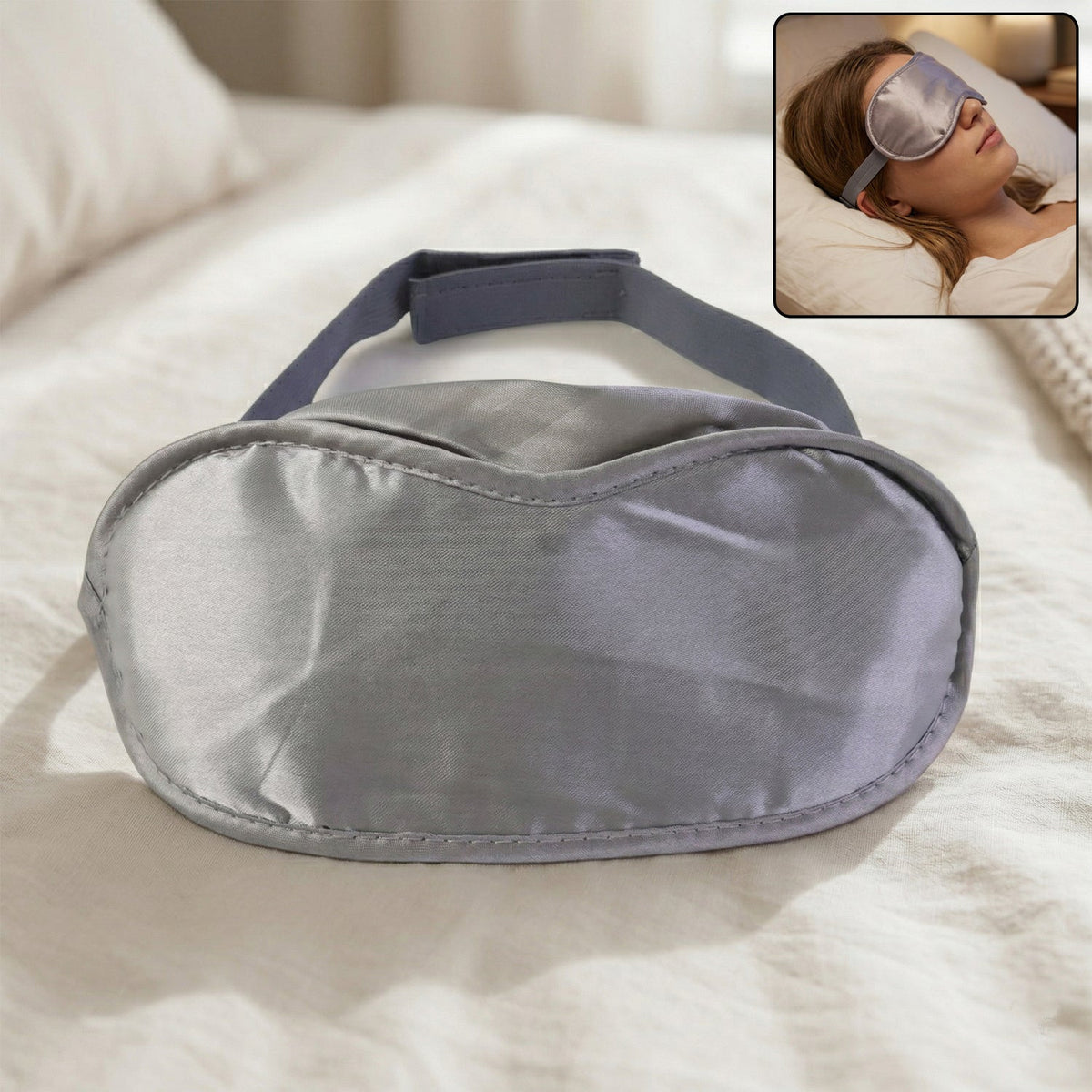 Soft Comfortable Sleep Eye Mask (1 Pc)