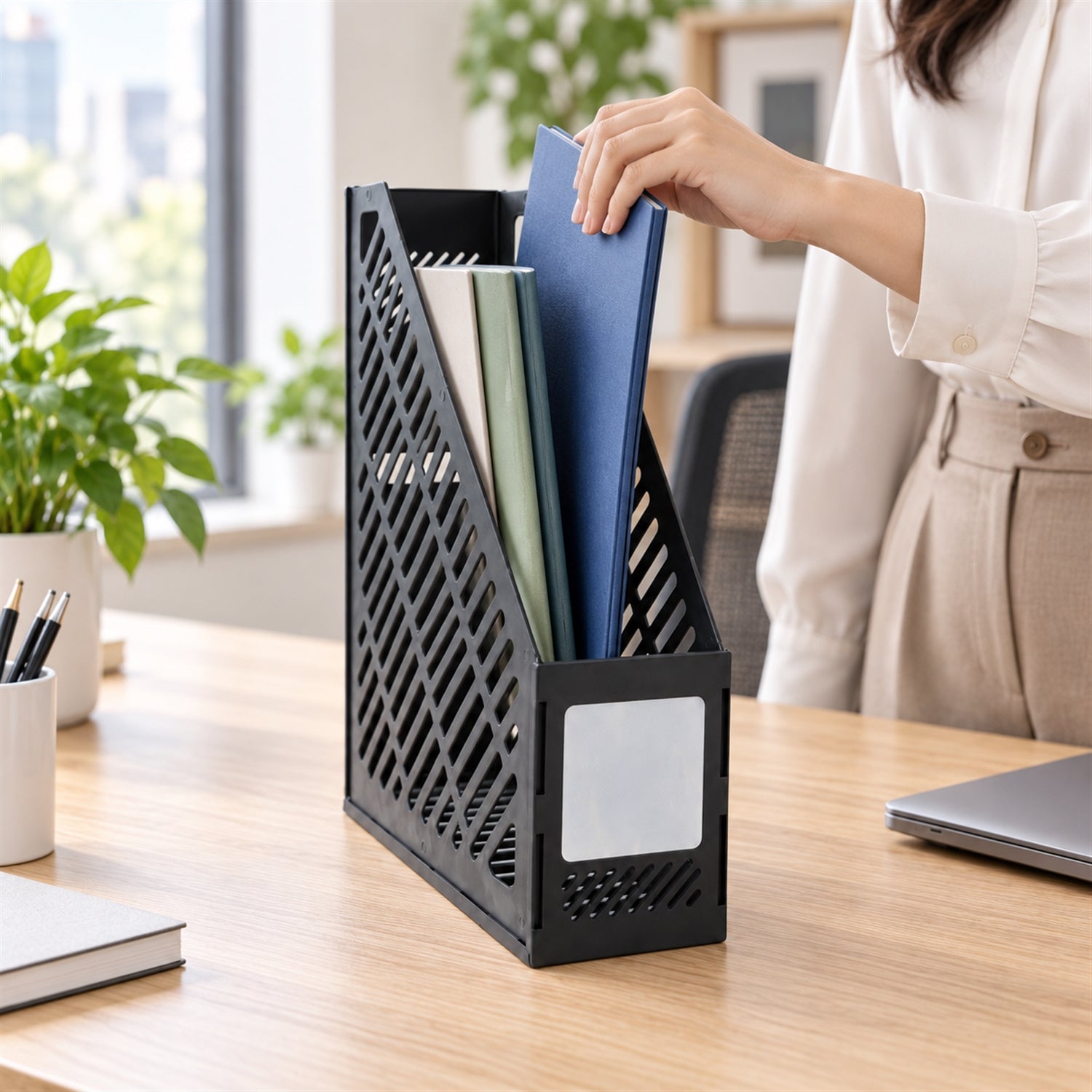 Desk file organizer office