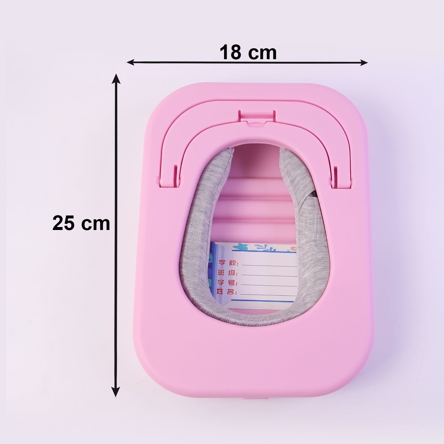 Foldable Soft Nap Doughnut Pillow Portable Neck Support Cushion Travel Rest Cushion Desk Sleeping Pillow Compact Carry Case Design 1 Pc