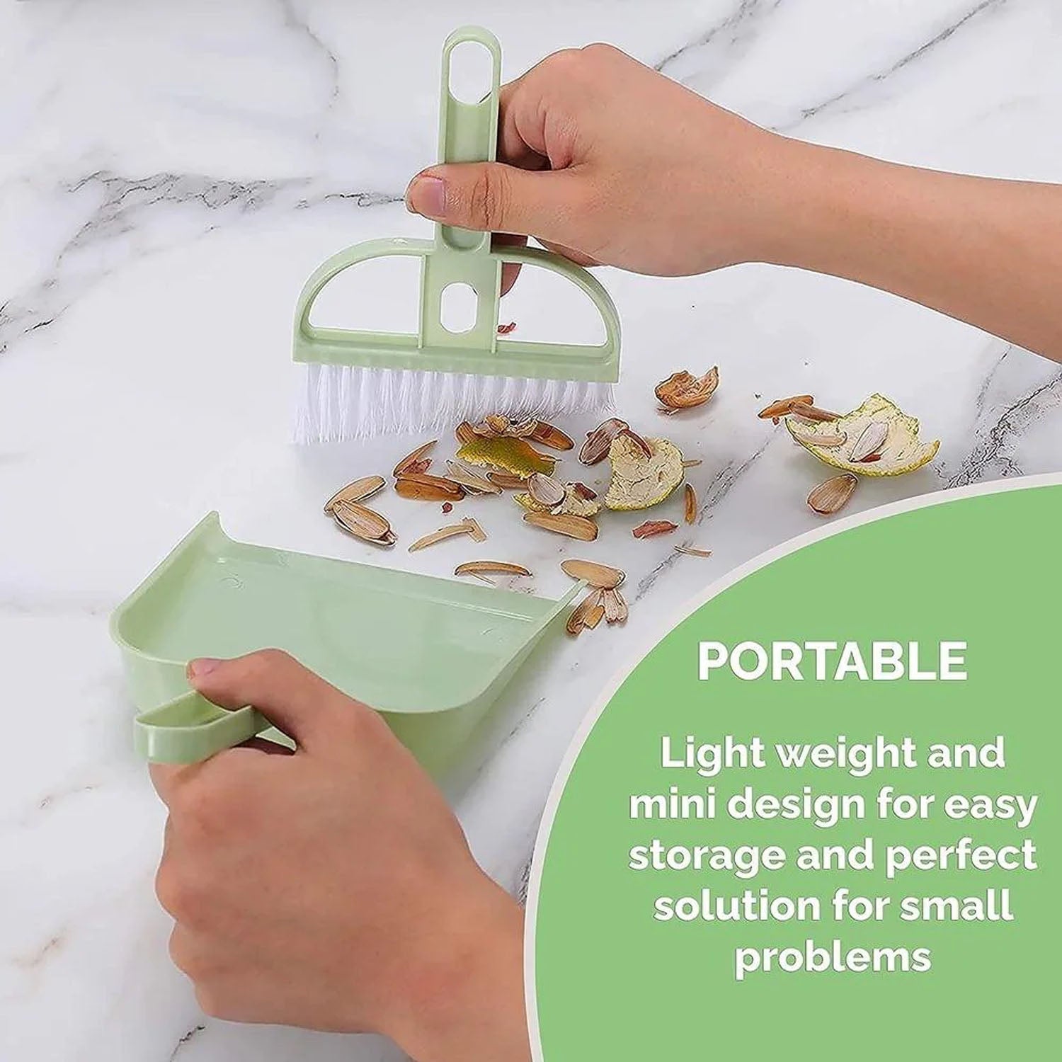 2-in-1 Handheld Cleaning Dustpan