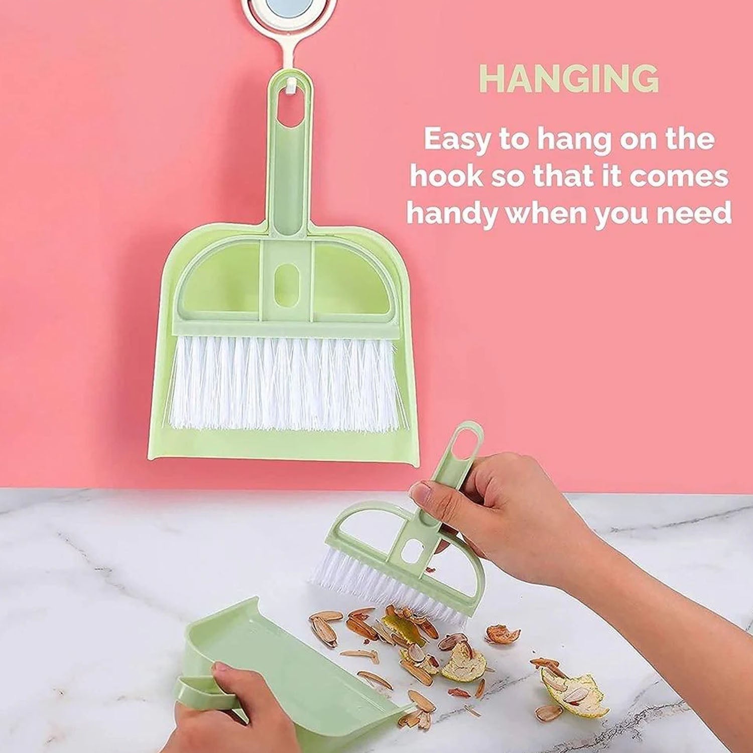 2-in-1 Handheld Cleaning Dustpan