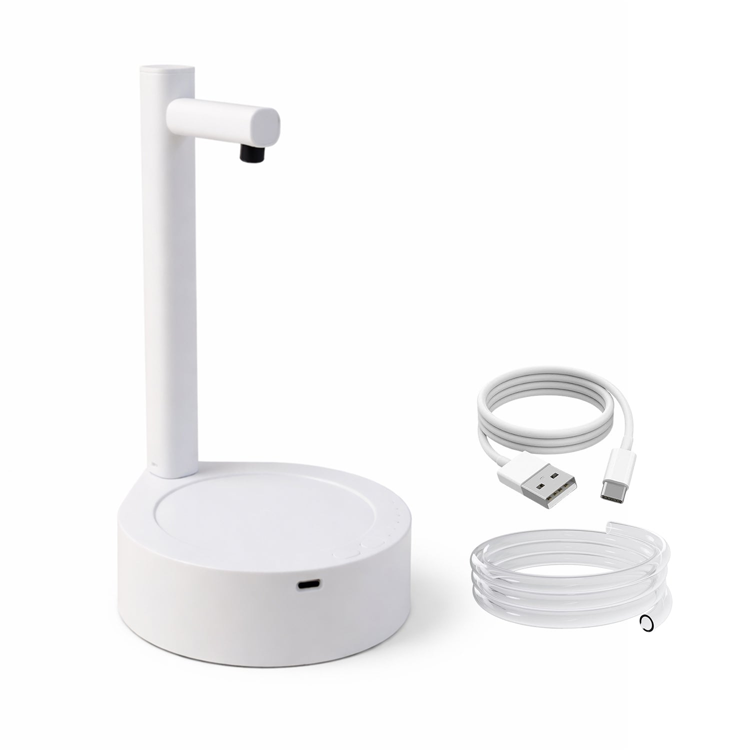 Smart Table Water Dispenser pouring water flow