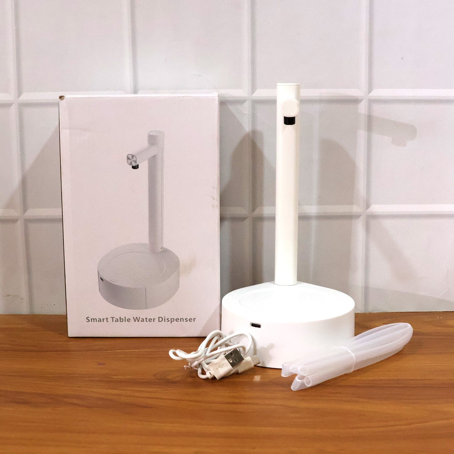 Smart Table Water Dispenser pouring water