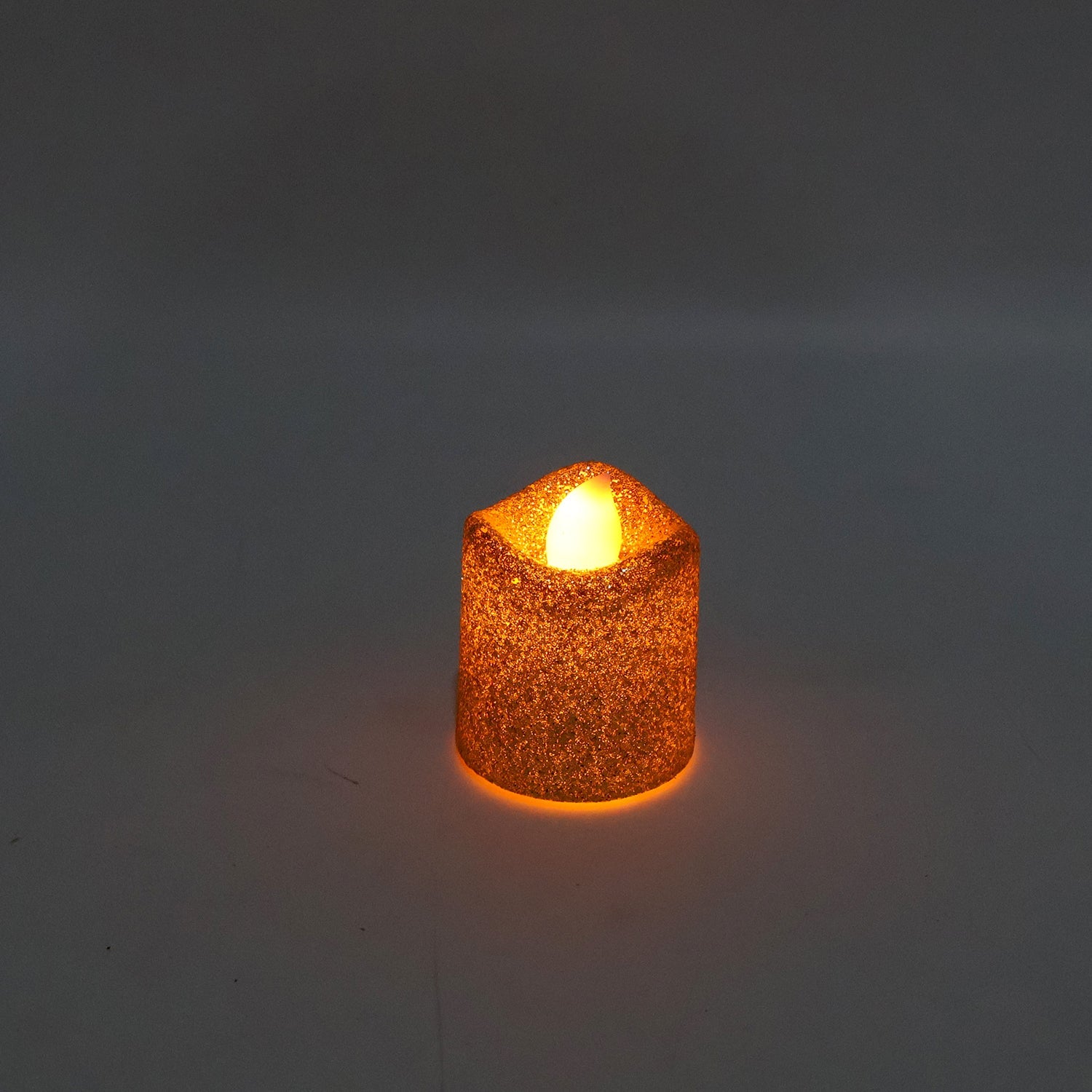 christmas Premium Glitter LED Tealight Candles (24 Pc Set)