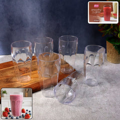 Supermom Transparent Smoothy Glass Set (Approx 300ML / 6 Pc)