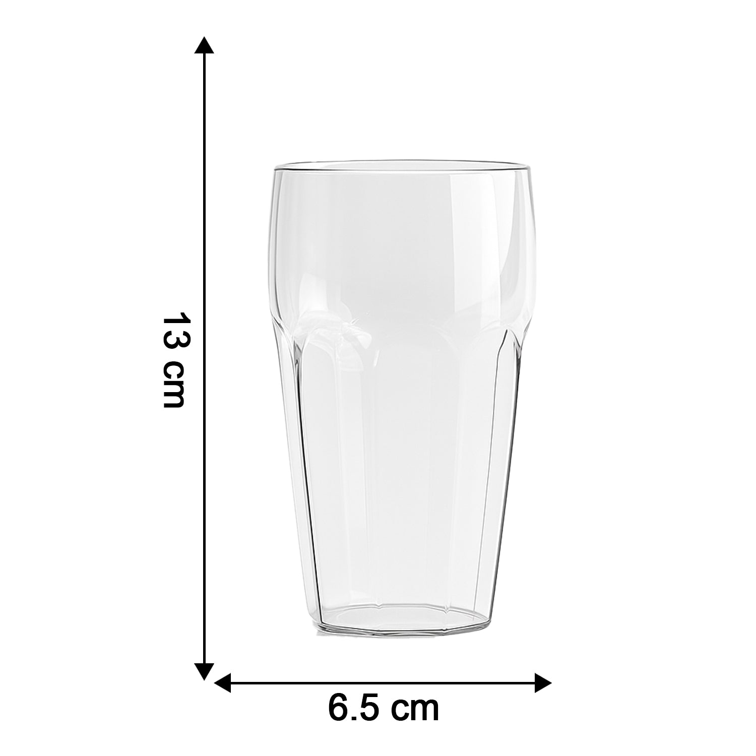 Supermom Transparent Smoothy Glass Set (Approx 300ML / 6 Pc)