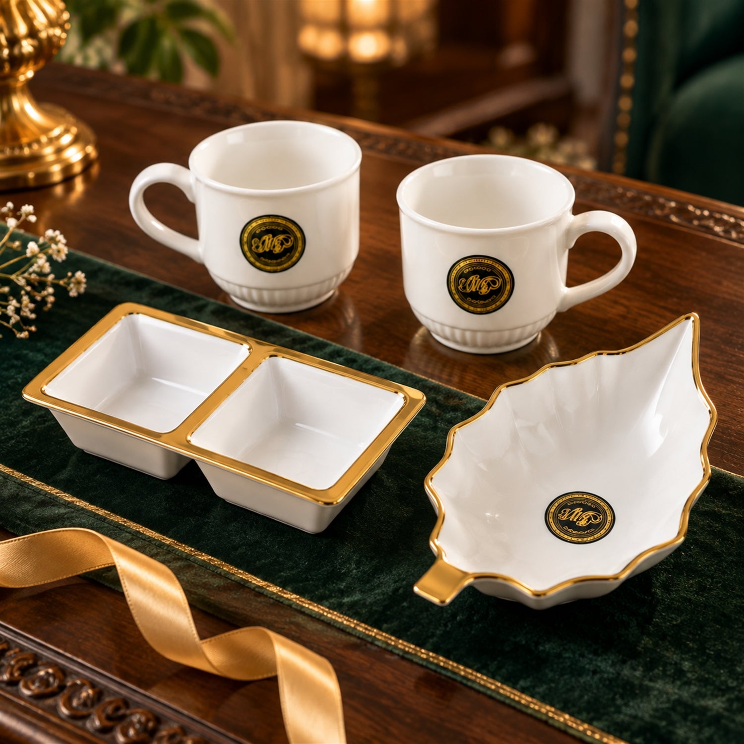 Tea snacks serving set daily use