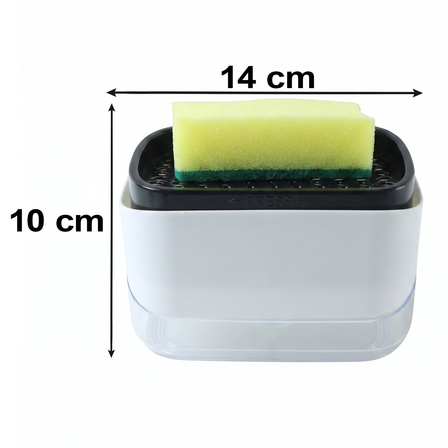 Soap dispenser capacity and size details