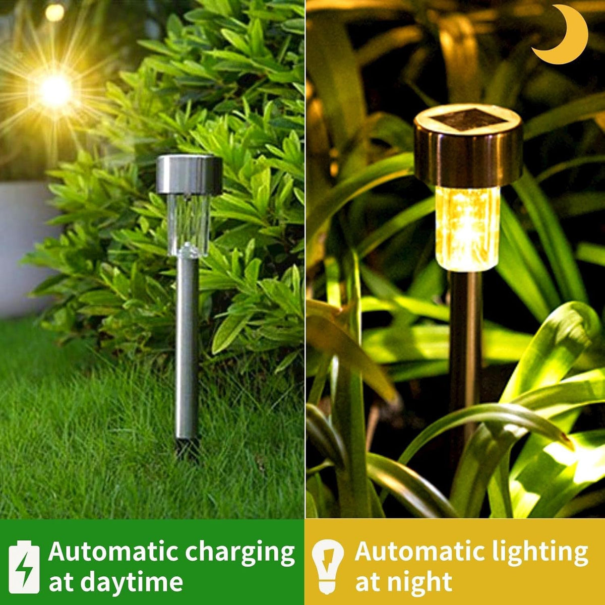 DeoDap solar lawn lamp set of 12 main image