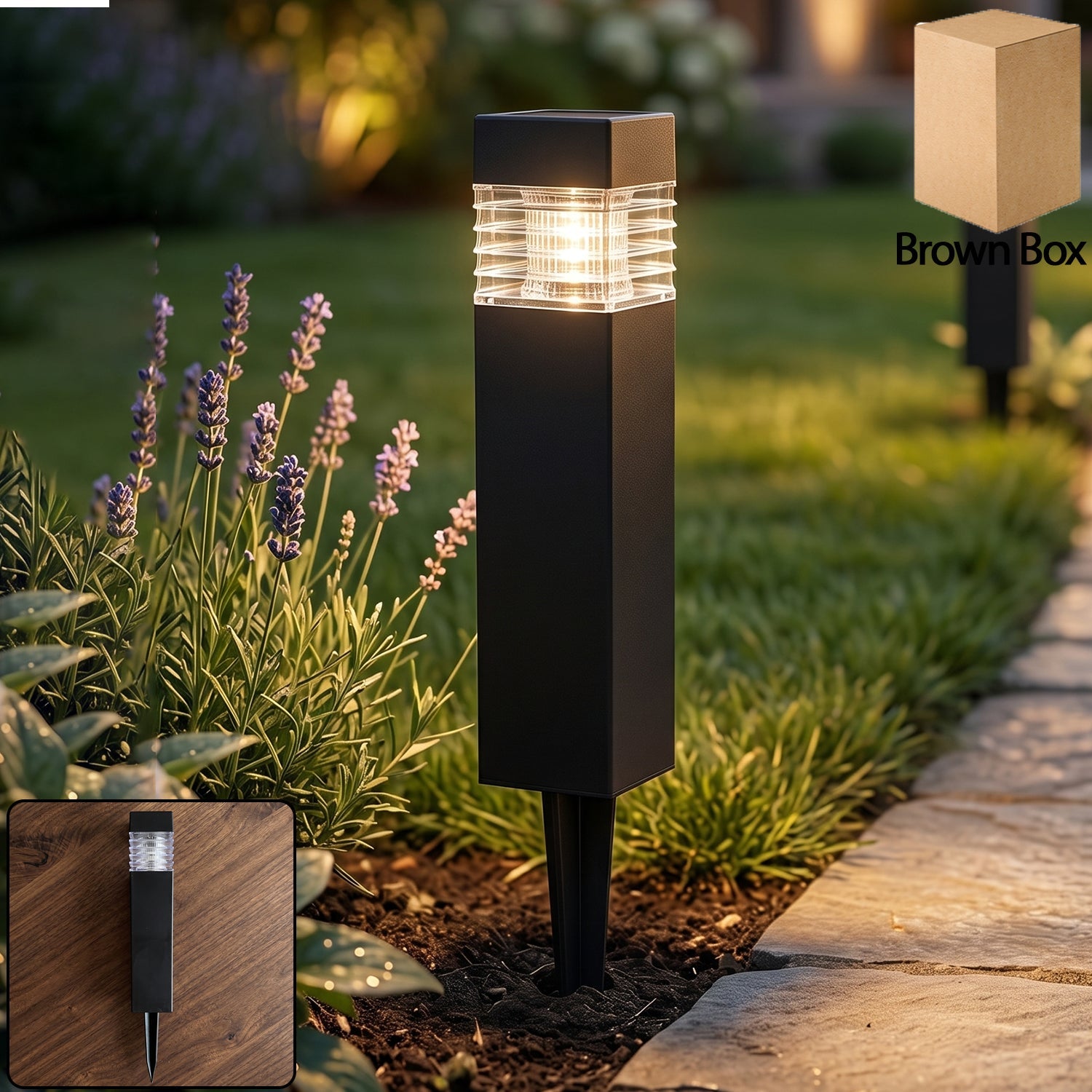 Big garden solar light outdoor