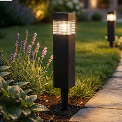 Solar LED lamp pathway