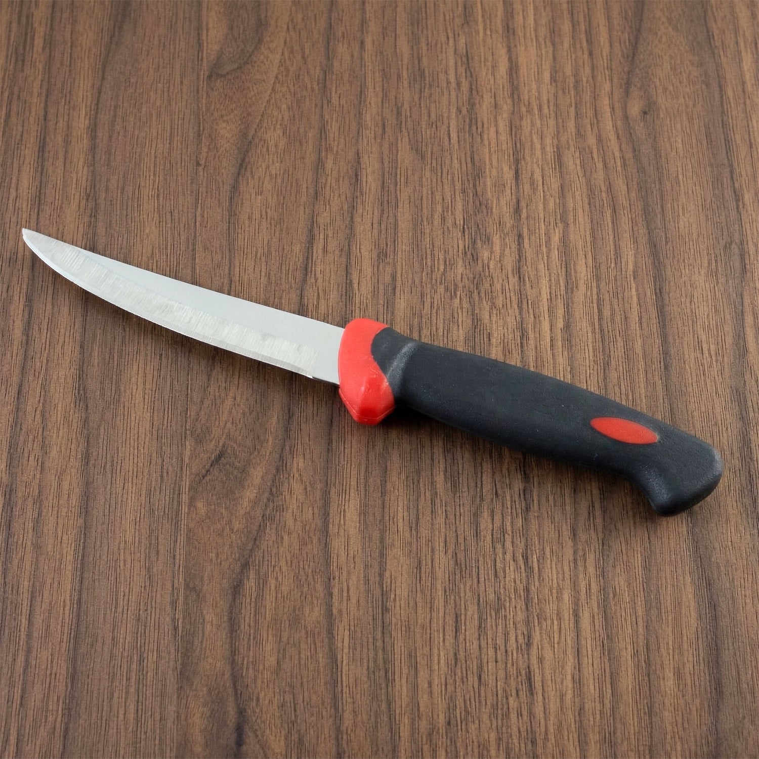 Stainless Steel Kitchen Utility Knife with Ergonomic Grip Handle (1 Pc)