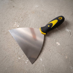 Putty scraper wall repair tool