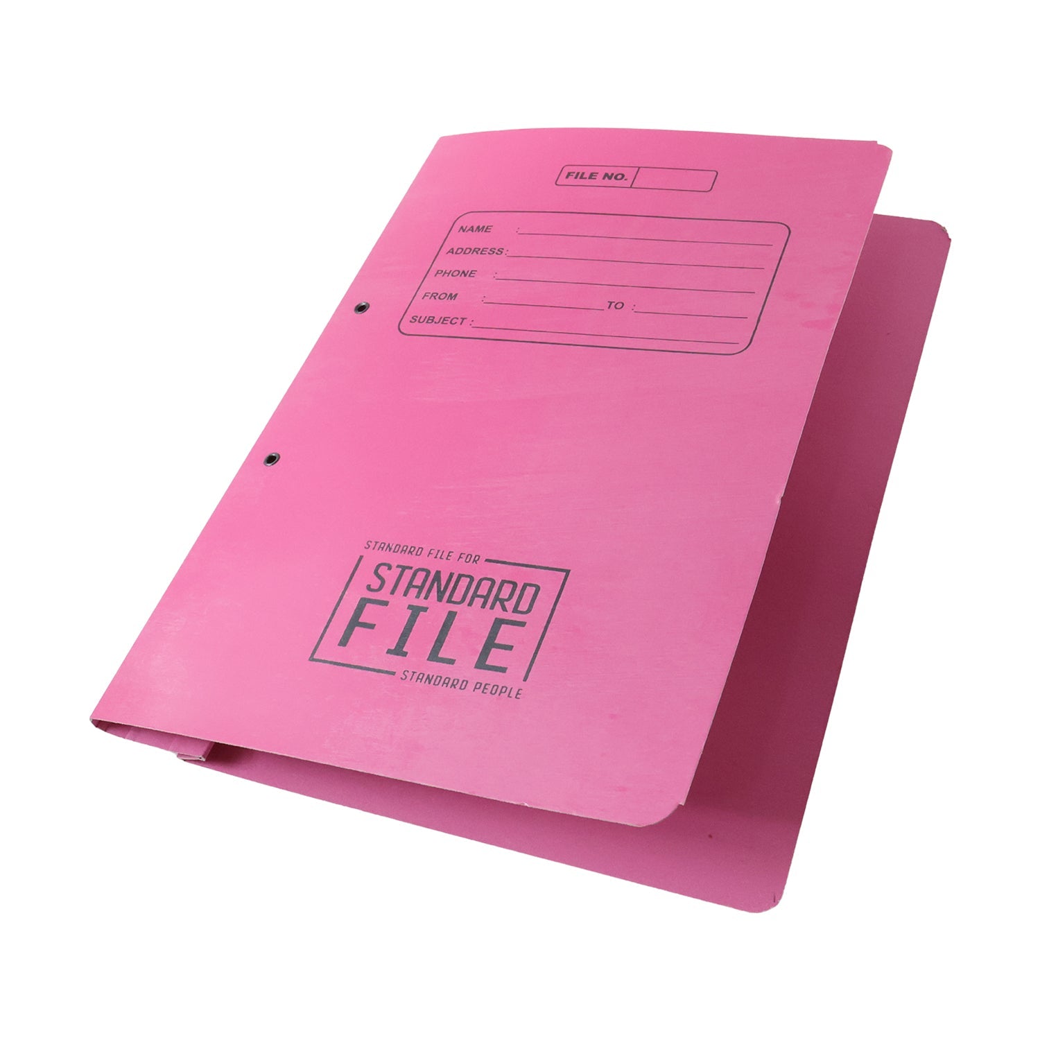 Premium Spring File Folder 35x25 cm, Office Document Holder with Metal Clip