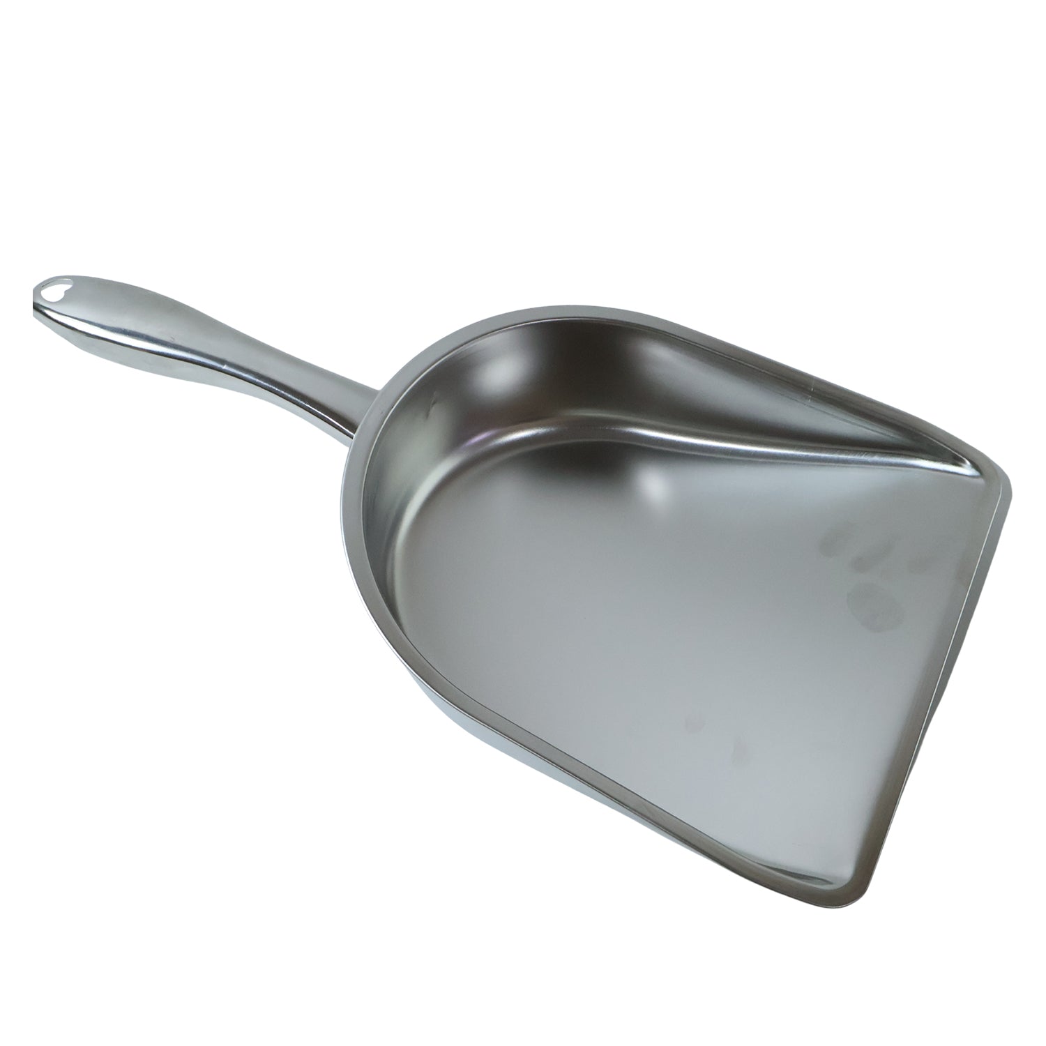 Heavy Duty Metal Dustpan Stainless Steel Dust Pan with Handle (1 Pc)