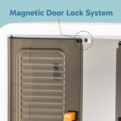 Large Wall-Mounted Kitchen Storage Cabinet Set