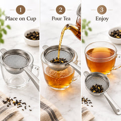 Chai chalni mesh strainer kitchen