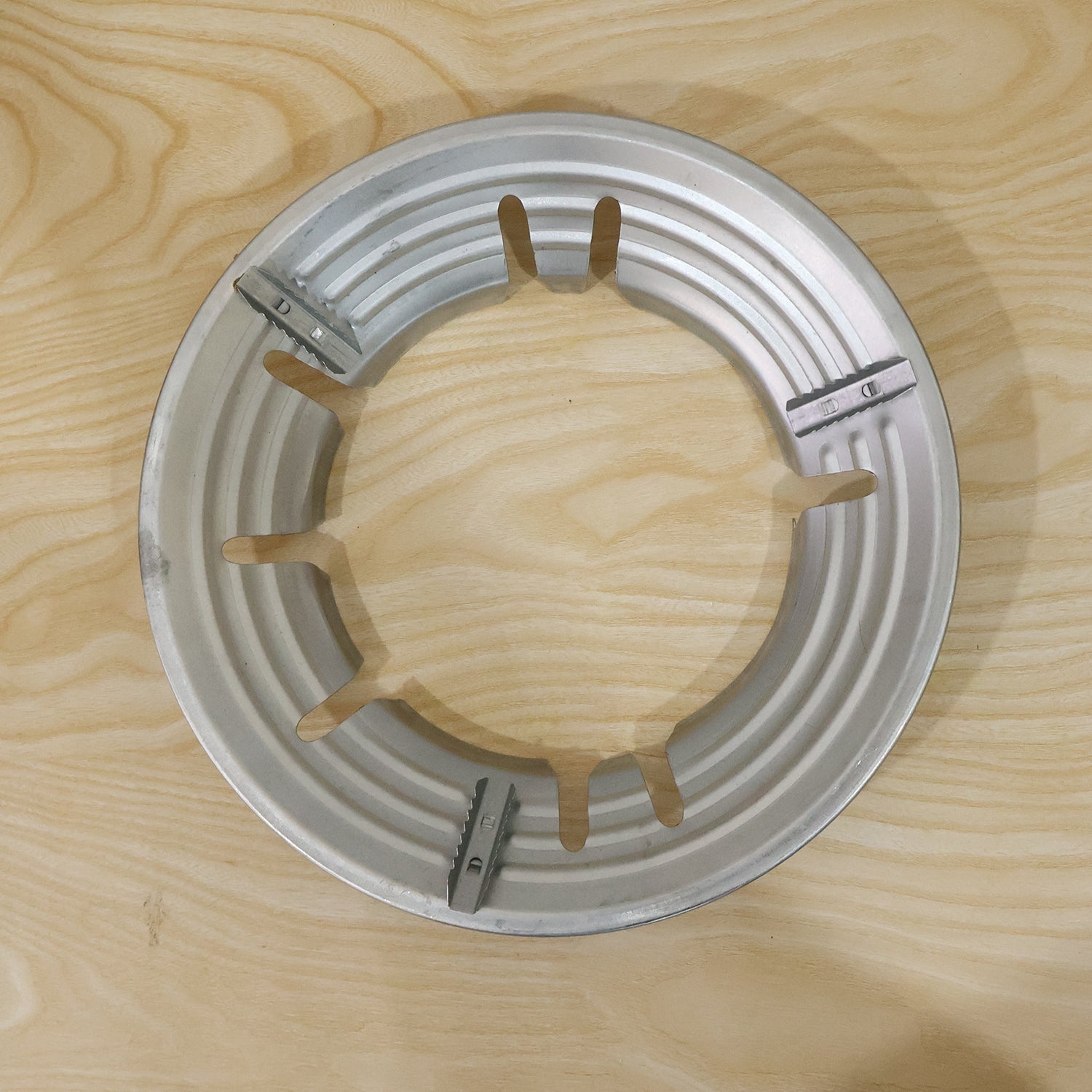 Gas Stove Burner Stand, Stainless Steel Wok Support Ring and Trivet (1 Pc)