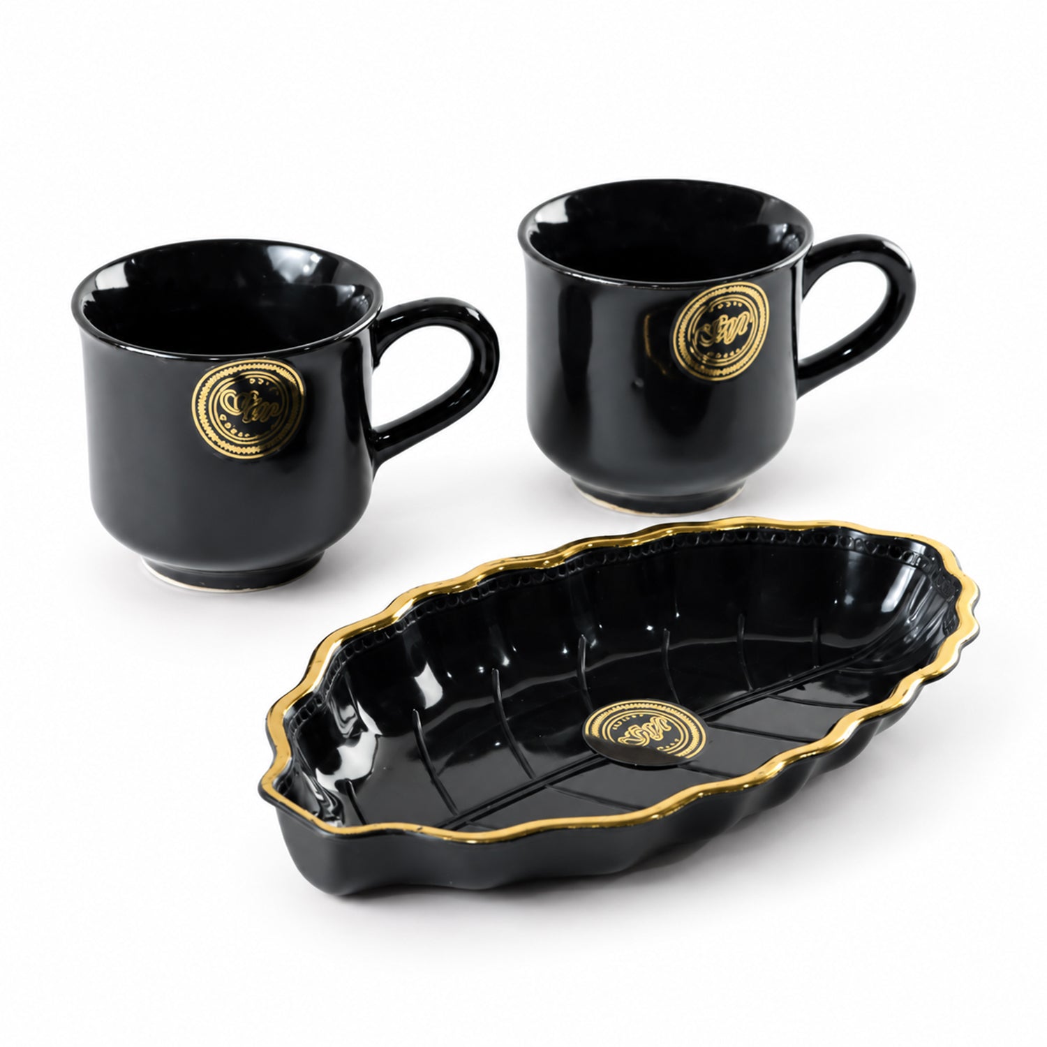 Cup platter set view
