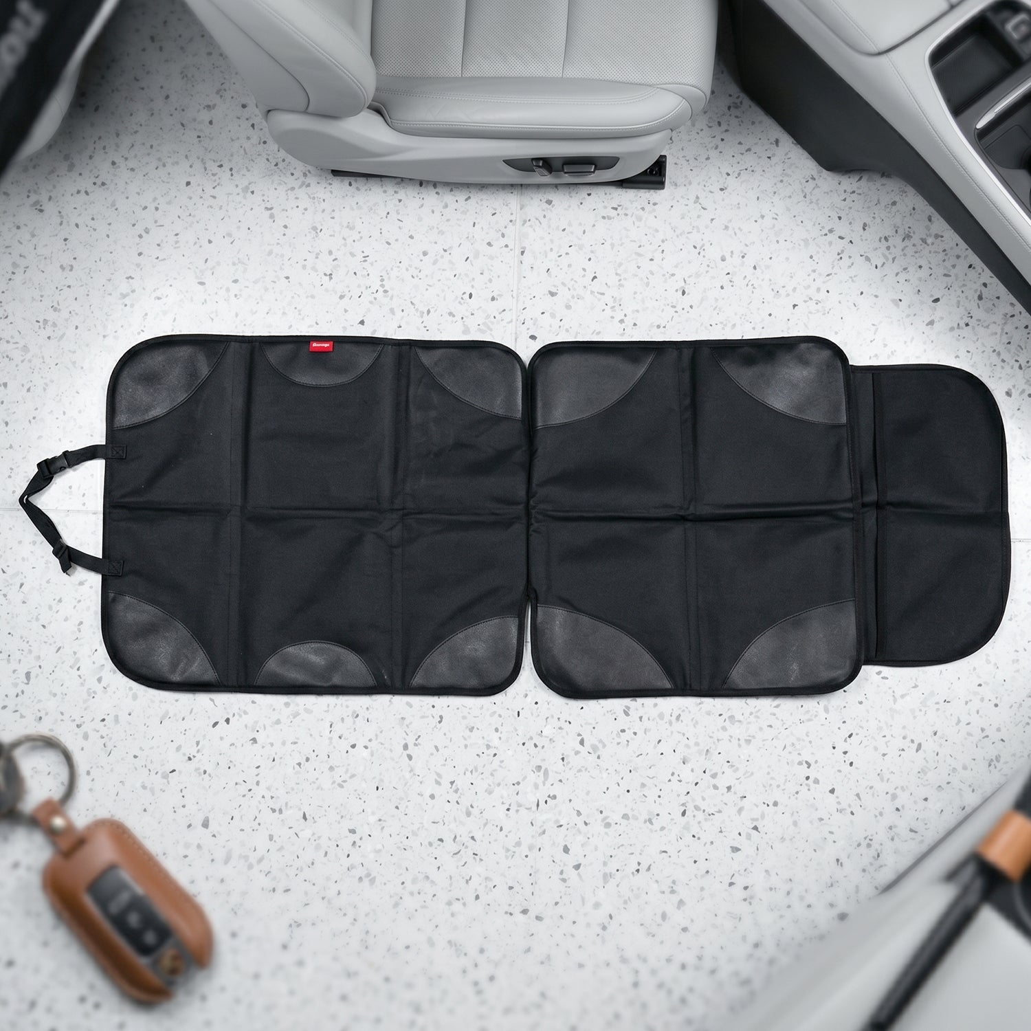 Car Seat Protector Mat 120x48cm Waterproof Anti Slip Auto Cushion Pad (1 Pc)