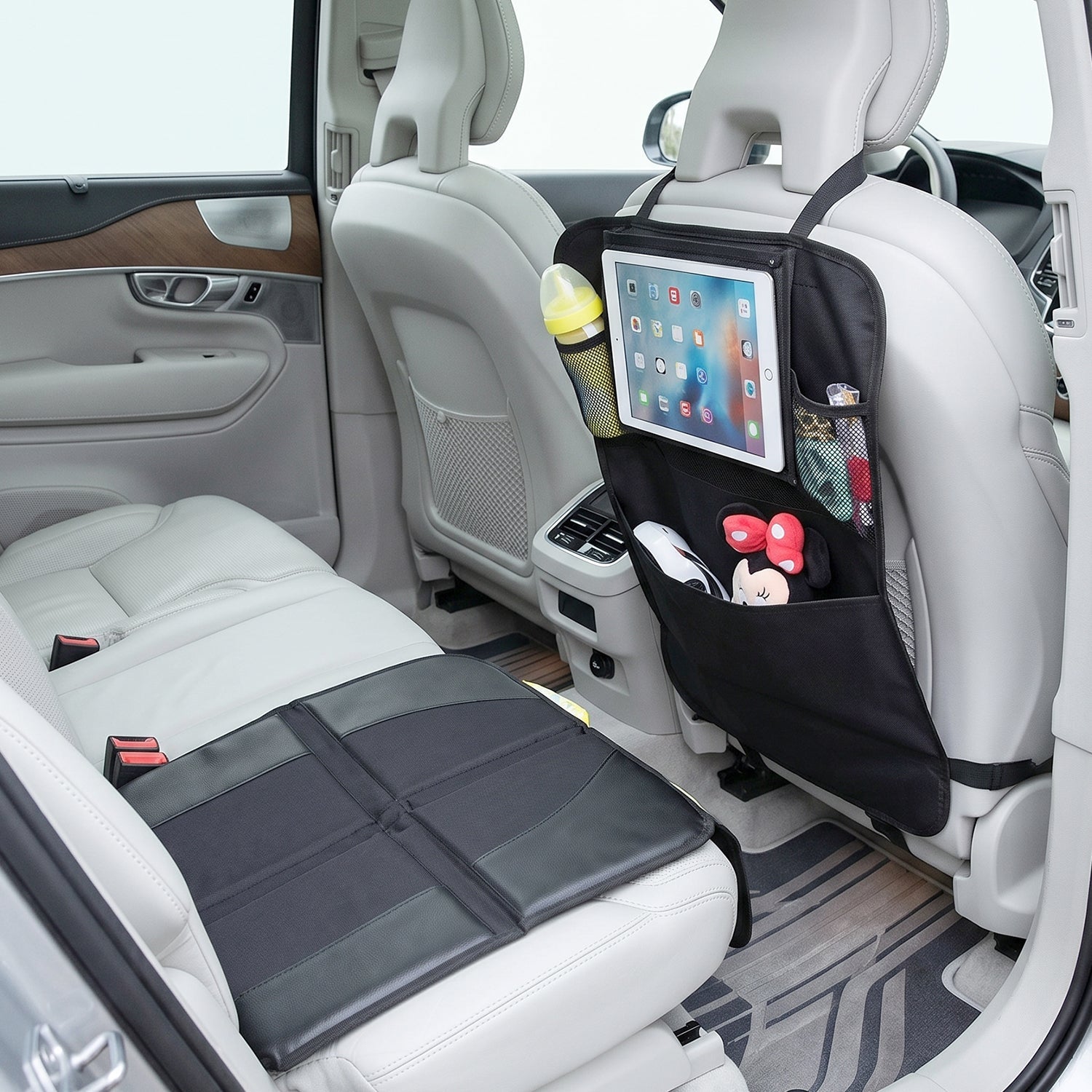 Car Seat Protector Mat 120x48cm Waterproof Anti Slip Auto Cushion Pad (1 Pc)