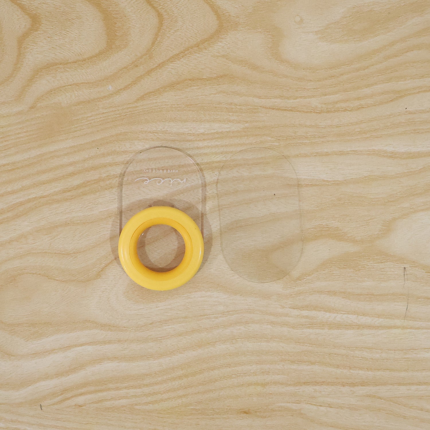 Live photo of plastic toilet seat lifter