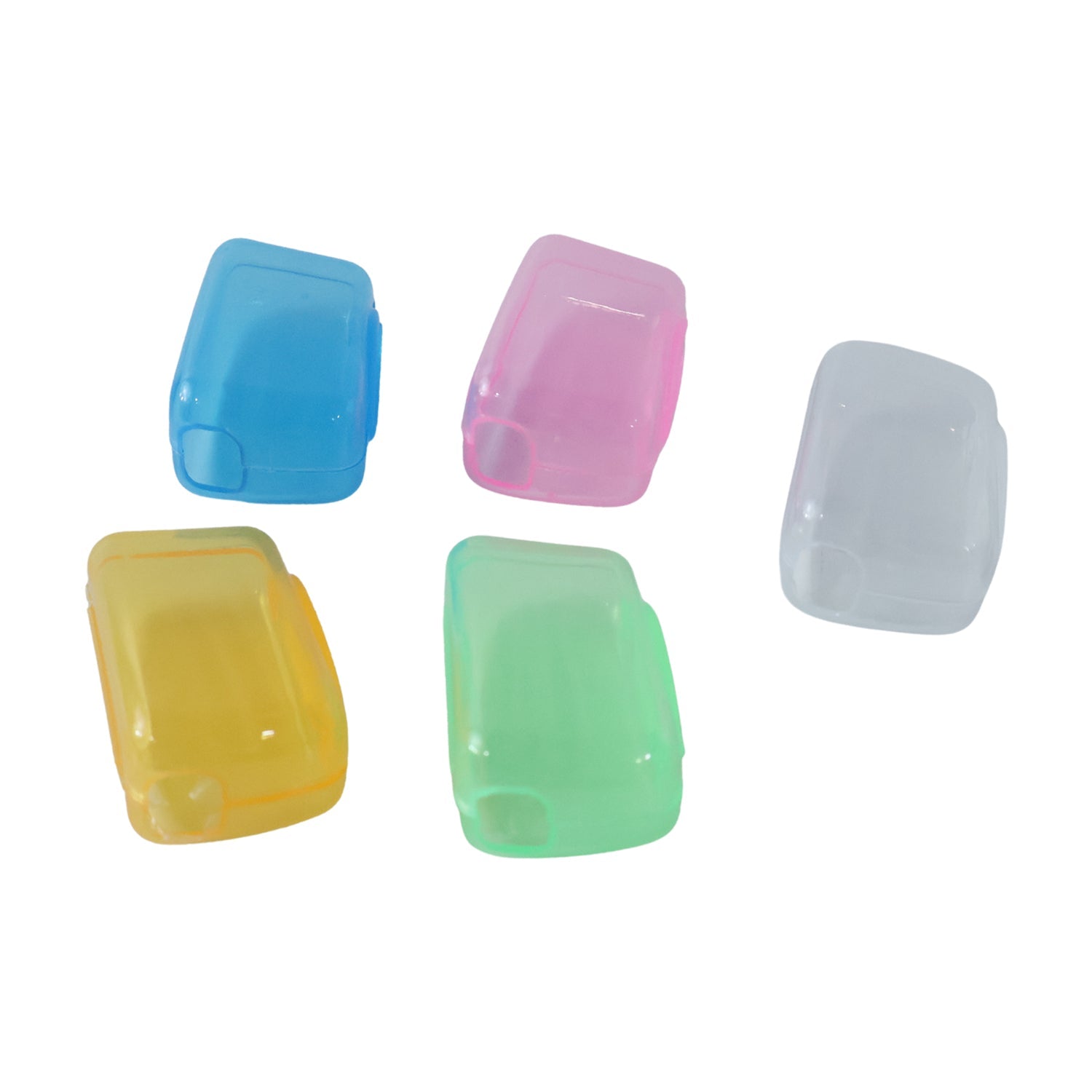 Toothbrush Head Cover Caps, Anti Dust Travel Brush Protector (5 Pcs)