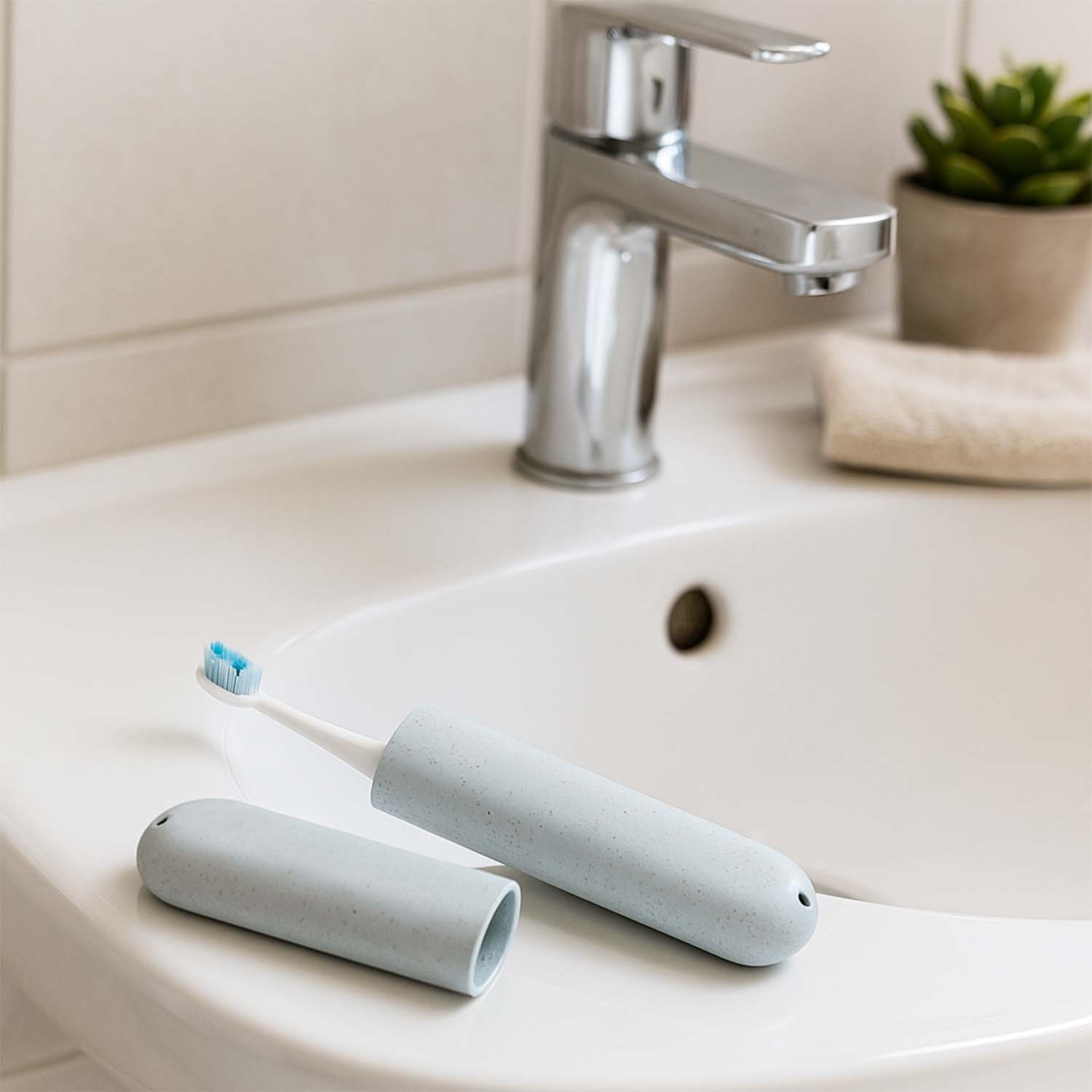 Portable Toothbrush Storage Travel Case (1 Pc)