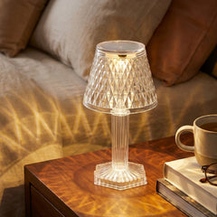 Cup Shape Crystal Table Lamp, Diwali (1 Pc)