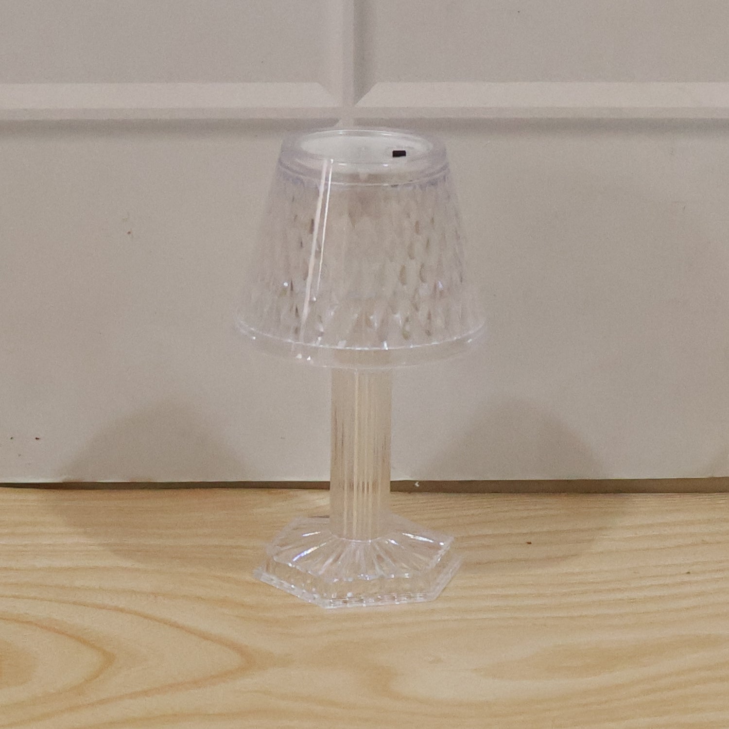 Cup Shape Crystal Table Lamp, Diwali (1 Pc)