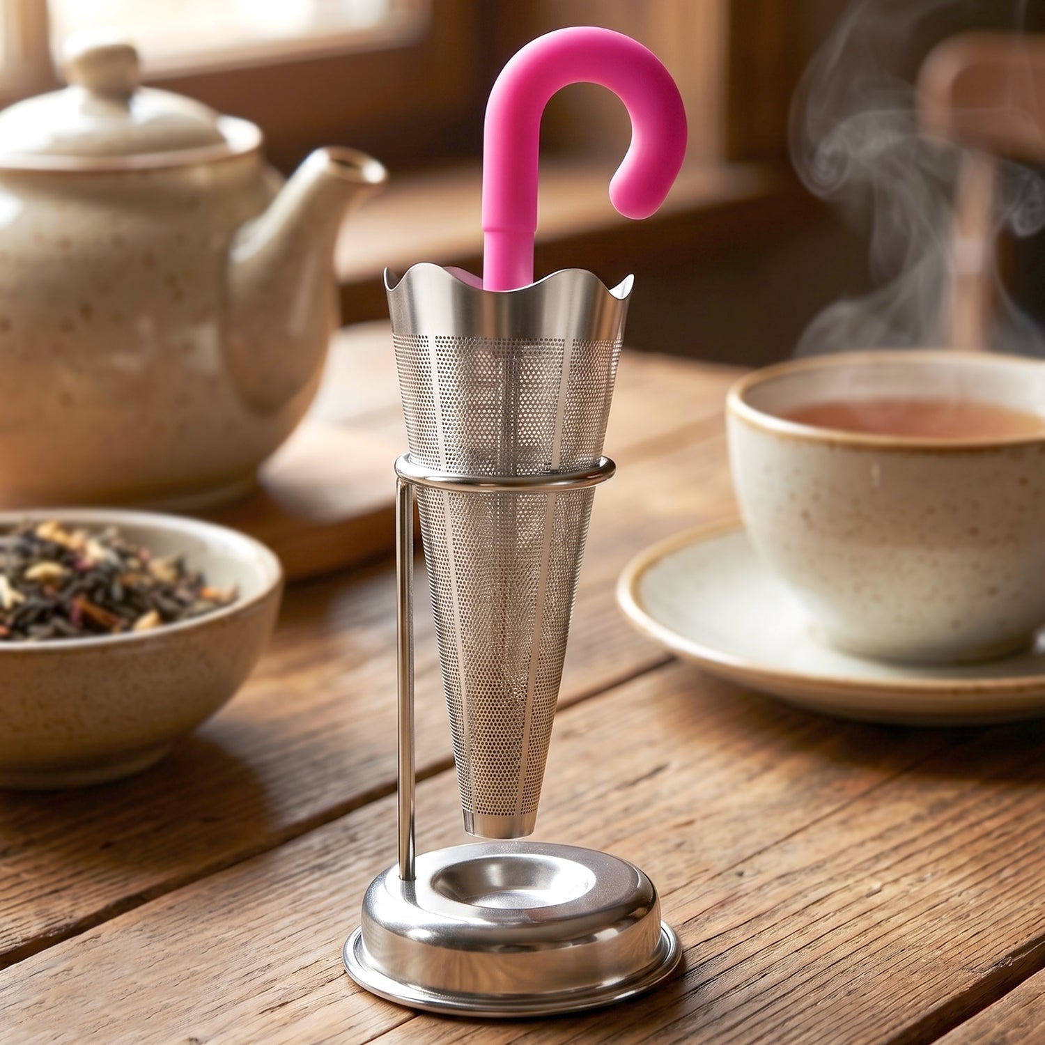 Handle hook of Stainless Steel Tea Strainer