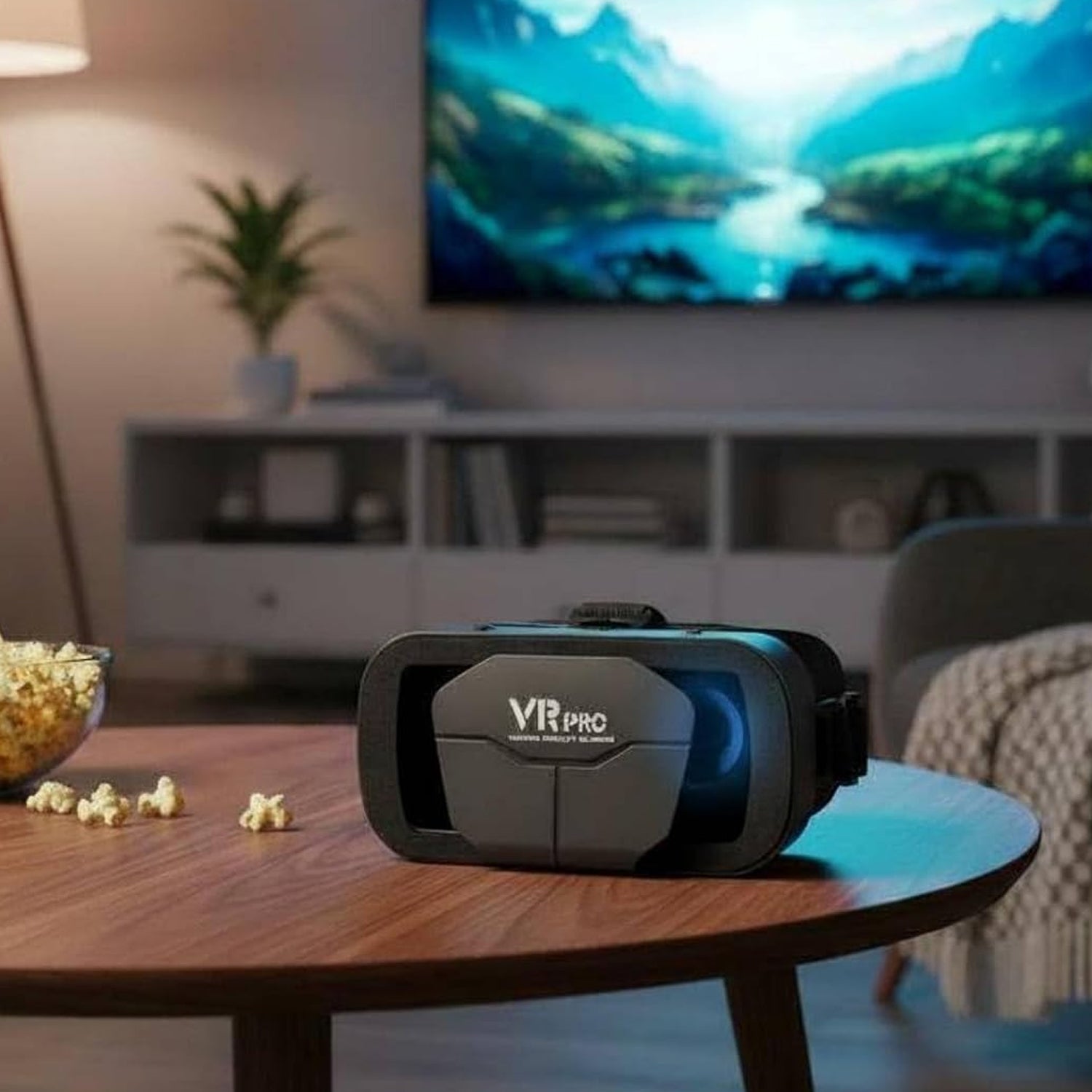 3D VR Box Headset Compatible with iPhone & Android