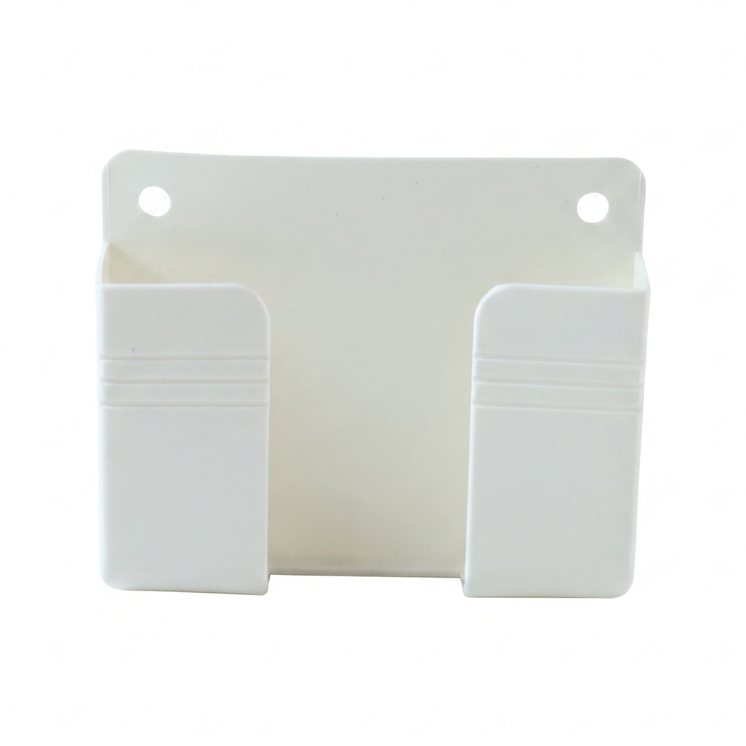 Self Adhesive Wall Mounted Mobile Phone Holder Stand with Charging Slot (1 Pc)