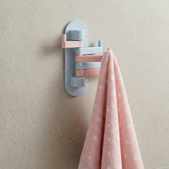 Wall Mounted Foldable Towel Holder Rack (1 Pc)
