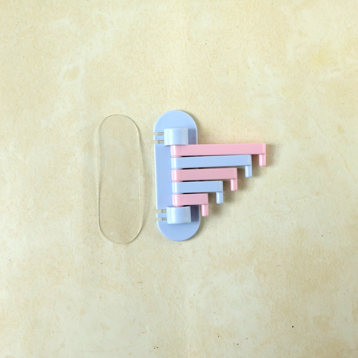 Wall Mounted Foldable Towel Holder Rack (1 Pc)